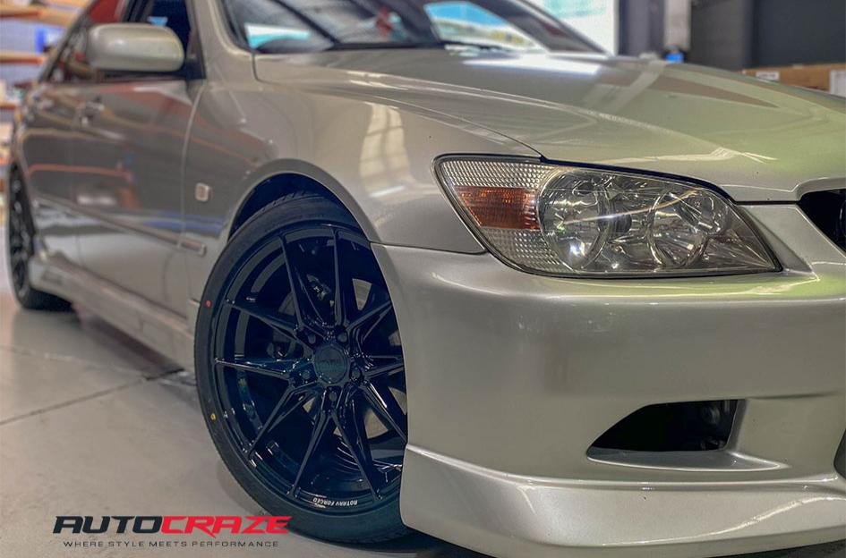 LEXUS IS200 TOXIN GLOSS BLACK
